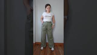 The best wide trousers for short women under 5'4/164cm from @ASOS MissSelfridge #petitefashion