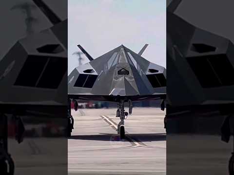 너무나 짧은 f-117 스텔스 나이트호크 #military #stealth #aircraft