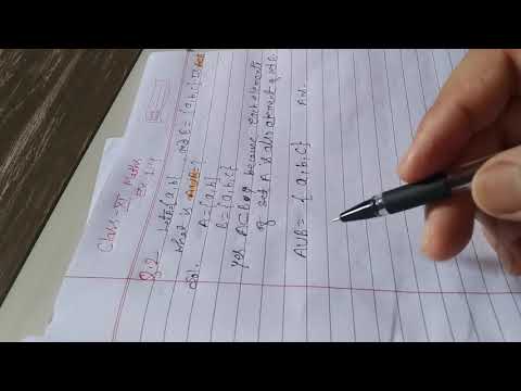 Maths Class 11 sets ex 1.4 question.2,3 part 7