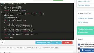 2.19 LARGEST NUMBER (Arrays)-Interviewbit #arrays#programming