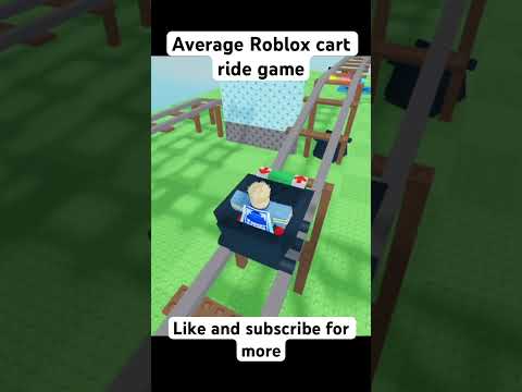 Average Roblox cart ride game 😭 #shorts #robloxshorts #findyourdeveloper #robloxmemes #robloxtrend