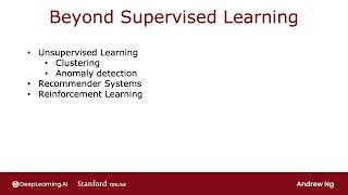 Unsupervised Learning | Andrew Ng | Welcome