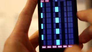 Web Audio API iOS6 Matrix Synthesizer
