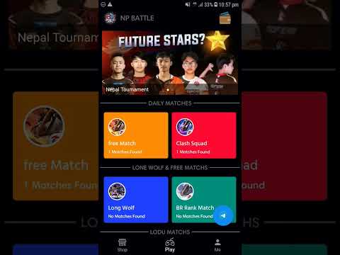 Tournament app in nepal #shorts #freefire