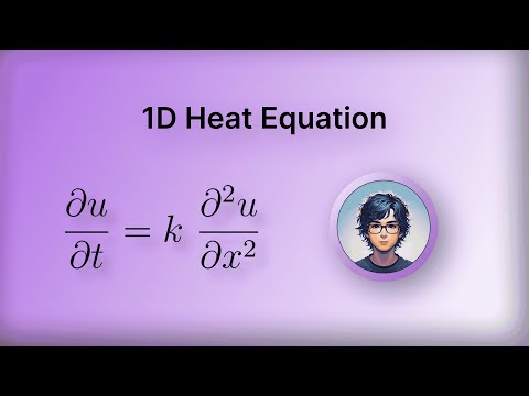 Solving 1-Dimensional Heat PDE using Physics Informed Neural Network - AI Tutorial #1