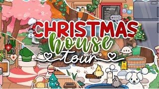toca boca christmas house tour!🎄☃️🌨️
