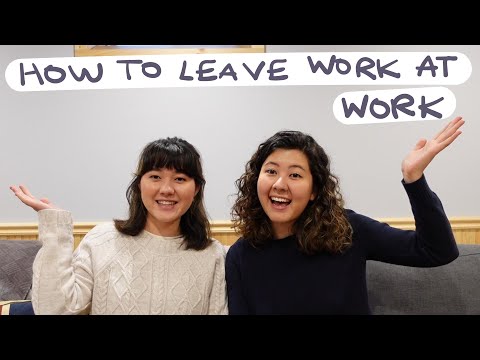 How to leave work at work // software engineers // working from home