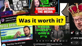 RTX 5060 sits on shelves after Nvidia's review manipulation attempt...