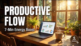 PRODUCTIVE FLOW : 7-Minute Magic Pop Sprint (Focus Music), Energy Boost, 4K, 영상음악, 무료, HOYEON STUDIO