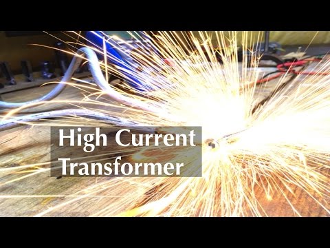 Testing High Current Transformer (Modified MOT)