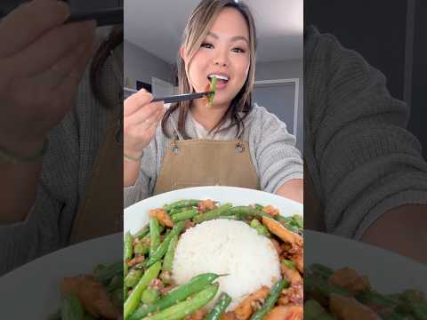 Green Beans and Chicken Recipe #recipe #chinesecuisine #cooking #greenbeanchicken