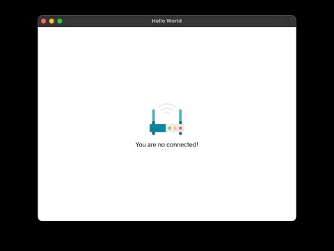 Internet Checker Using QT QML #qml #qml  #QTCreator