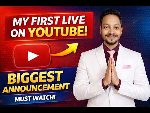 MY FIRST LIVE | BIGGEST ANNOUNCEMENT ON 18TH MARCH ON MY EMPLOYEES MR. PIYUSH BHARDWAJ BIRTHDAY