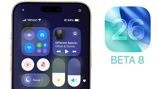 iOS 26 Beta 8 Released - What's New?
