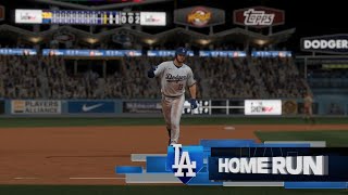 Game 159. 3-2 in the 8th inning, MAX MANCY's 2-run home run!! LAD cames from behind. MLB The Show 24