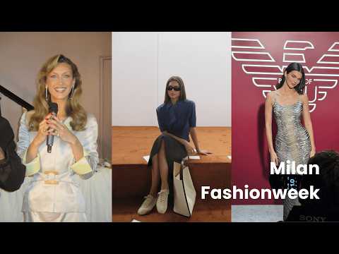 My Milan Fashion Week Experience ✨ | Meeting Kendall Jenner & Bella Hadid