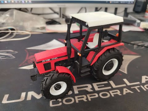 3D tisk zetor 7745 #3dtisk #3dprinting #3dmodeling #nothingimposibleinthisworld