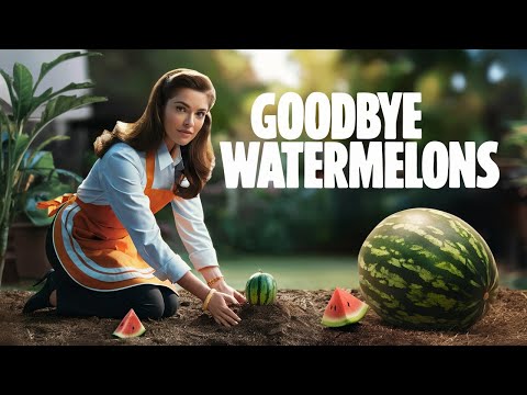 Goodbye Watermelon Season! Grow Your Own for Juicing 🍉👋🏼