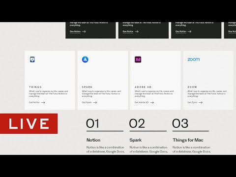 🔴 Live: Card Design for a Personal Portfolio Site