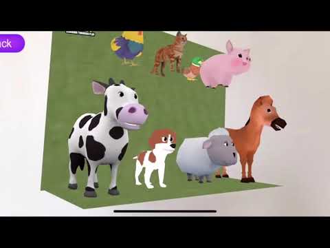 EIB ALPHABETLAND FARM SCENE IN  (AR) AUGMENTED REALITY