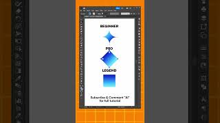 1 | Adobe Illustrator Shape Design Trick | Beginner to Legend