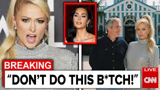 Paris Hilton In Panic After Kim Kardashian L3AKED Her Footage Of Saling Young Girls To Epstein 