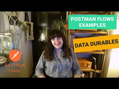 Postman Flows Example: Passing Data (data durables)