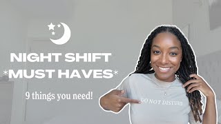 NIGHT SHIFT NURSE ESSENTIALS | 5 years as a night shift nurse :)