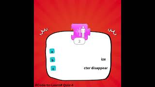 Code-to-Learn Quiz time-5#coding4kids #education#stemforkids#scratchjr  #learning #edtech #quiztime
