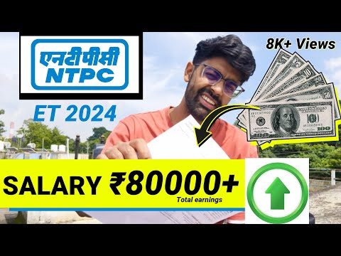 My First Salary at NTPC ET 2024 : Surprising First Income & Deductions  Revealed | GATE |  PSU 2024