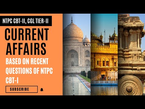 RRB NTPC CBT 2 Current Affairs Class 2025 | Important Current Affairs for NTPC CBT- 2 | Class 01