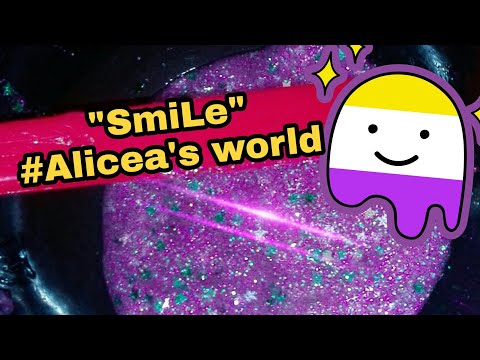Slime Cosmic Queen (1°slime effettuato in casa)