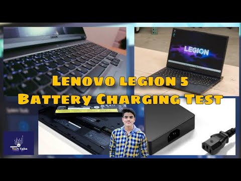 Lenovo Legion 5 Battery Charging Test | How Much Legion 5 Take Time to Charge Full 0 - 100% #shorts