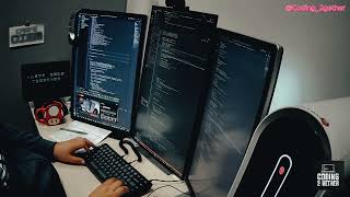 Real Developer Coding Session | Ambient Deep Focus Music | 40' Productive Focused Coding Session