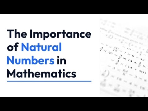 Unlocking the Magic of Natural Numbers! #Mathematics #NumberTheory #EducationalContent@MathWizards