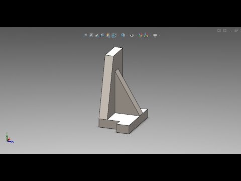 Solidworks Part Modeling - Rib Feature