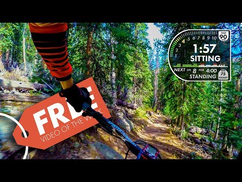 FREE Mountain Bike Spin Video for indoor cycling. Lenawee TRAIL FPV Workout