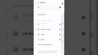 how to connect Bluetooth device in vivo y22 #trendingshorts #shorts #youtube #viral