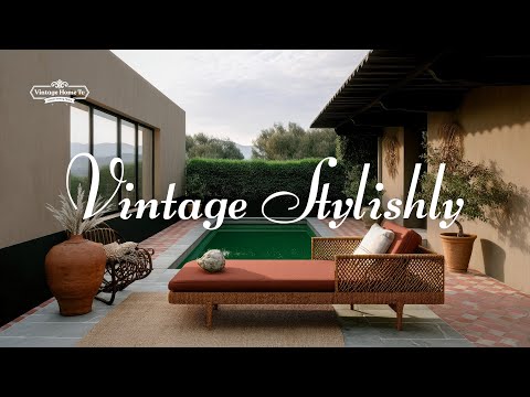 The One Trick That Turns Old Furniture into an Organic Modern Gem
