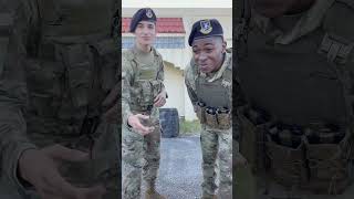 When someone asks Security Forces for directions at the gate.