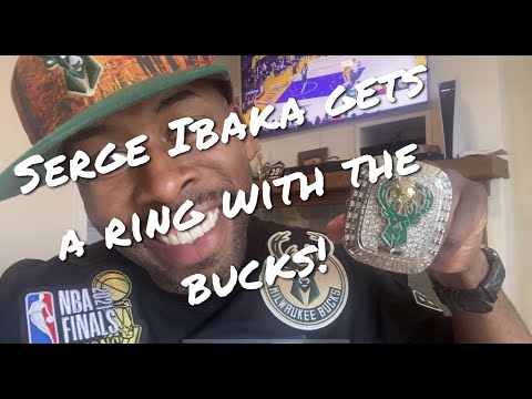 Milwaukee Bucks Big Trade Donte DiVincenzo for Serge Ibaka Gets Serge a Ring!