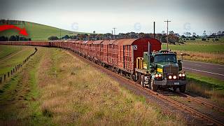 Why Is AUSTRALIA Replacing LOCOMOTIVES With TRUCKS? - HISTORY