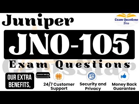 Juniper JN0-105 Exam Questions | Junos, Associate (JNCIA-Junos) Exam