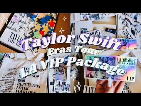 What’s inside the Taylor Swift LA Eras Tour VIP Package? | Unboxing | The Daphne Show