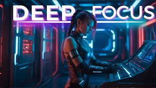 Deep Focus Ambient Space Music for Late-Night Coding-Sassions