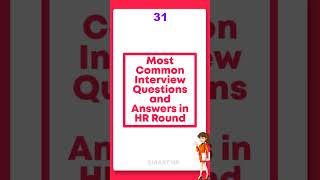 Most Common Interview Questions and Answers in HR round | Tell me a little about yourself | Sample 1