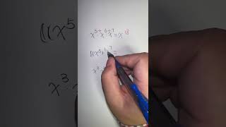 Exponents | exponent tricks #exponents #algebra #math #maths #shorts