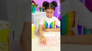 Learning DIVISION Is So Easy with Popcorn 🍿➗ #maths #kidsvideo