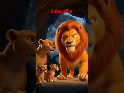 lion and lioness #story #cartoonstory #moralstories  #animation