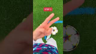Learn in 3 steps #football #skills